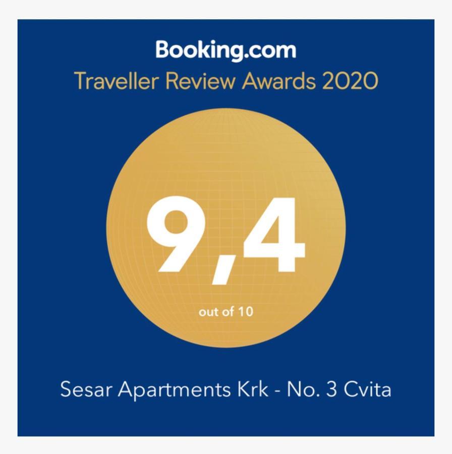 Sesar Apartments Krk - No. 3 Cvita Krk Town Bagian luar foto